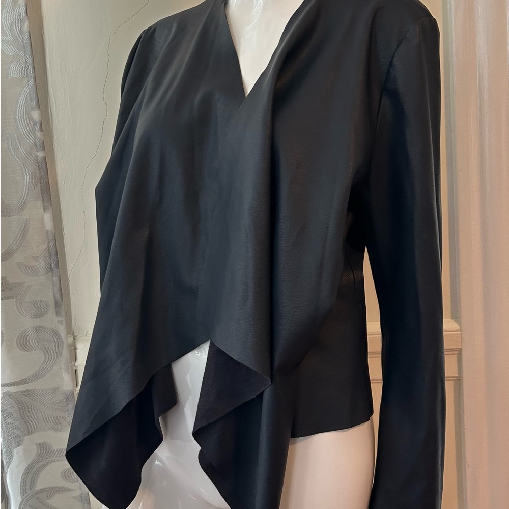 Zara Black Draped Women's Blazer